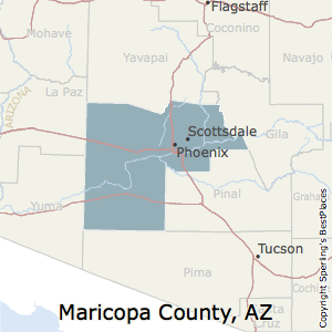 Map Of Maricopa County Arizona - Maping Resources